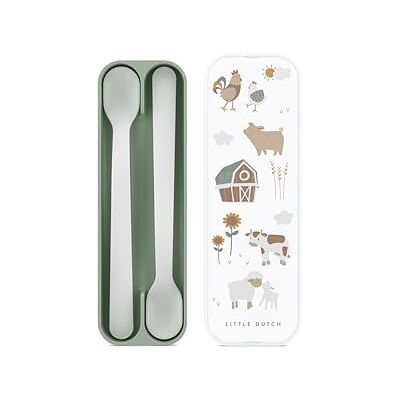 Mepal Babylepel Mio set van 2 Little Farm Mepal Babylepel Mio set van 2 Little Farm