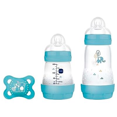 MAM Easy Start Voedingsset - Blauw - Anti-Koliek, 3 stuks MAM Easy Start Voedingsset - Blauw - Anti-Koliek, 3 stuks