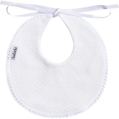 BABIDU Unisex baby slabbetje, beige, Runder London BABIDU Unisex baby slabbetje, beige, Runder London