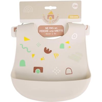 DORON & CHARLIE Slabbetje Baby Maaltijd 056612 Beige Siliconen Ontwerp Verstelbaar Waterdicht Wasbaar Waterdicht 1e Leeftijd Zacht Slabbetje Kinderopvang Vanaf 3 maanden DORON & CHARLIE Slabbetje Baby Maaltijd 056612 Beige Siliconen Ontwerp Verstelbaar Waterdicht Wasbaar Waterdicht 1e Leeftijd Zacht Slabbetje Kinderopvang Vanaf 3 maanden