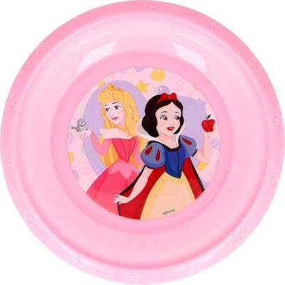 Stor Tataway Disney Princess plastic roze kom voor meisjes, bestand tegen schokken en herbruikbaar Stor Tataway Disney Princess plastic roze kom voor meisjes, bestand tegen schokken en herbruikbaar
