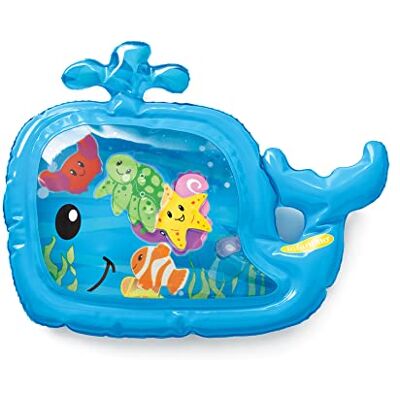 INFANTINO 3months+ buik tijd, kinderstoel spelen Pat Water Mat, Blauw, 1 Count (Pack van 1) INFANTINO 3months+ buik tijd, kinderstoel spelen Pat Water Mat, Blauw, 1 Count (Pack van 1)
