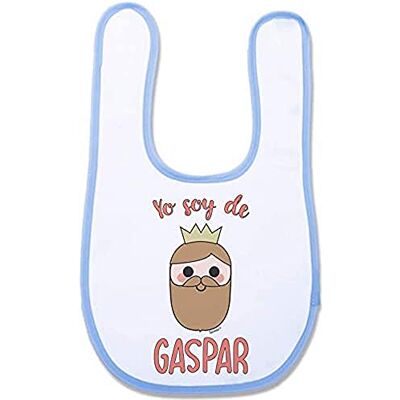 SUPERMOLON 01010 Gaspar-slabbetjes voor baby's met klittenbandsluiting, hemelsblauw, uniseks SUPERMOLON 01010 Gaspar-slabbetjes voor baby's met klittenbandsluiting, hemelsblauw, uniseks