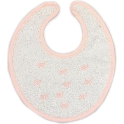 BABIDU Unisex baby slabbetje, roze, Runden BABIDU Unisex baby slabbetje, roze, Runden