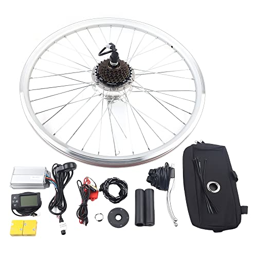 C-Juzarl 26 inch / 28 inch e-bike ombouwset 36 V 250 W/350 W achtermotor elektrische fiets conversie kit elektrische fiets ombouwkit e-bike conversie kit elektrische fiets ombouwkit (26 inch 350 W)