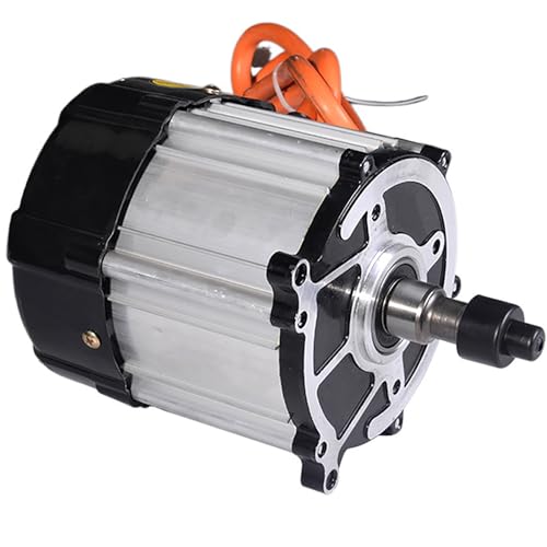 ZHOZHUT 350W-1500W elektrische driewielermotor 48V / 60V / 72V permanente magneetborstelloze differentiële motor, 16 tandwielas voor elektrische driewieler, vierwieler, diy-deel,1000w,48V