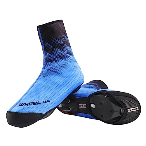 Yardwe 1 Paar Overschoenen voor fietsschoenen hoes voor winterschoenen overschoen voor fietsen winter teenwarmers overschoenen voor fietsen fiets overschoenen rijden mountainbike slot pvc