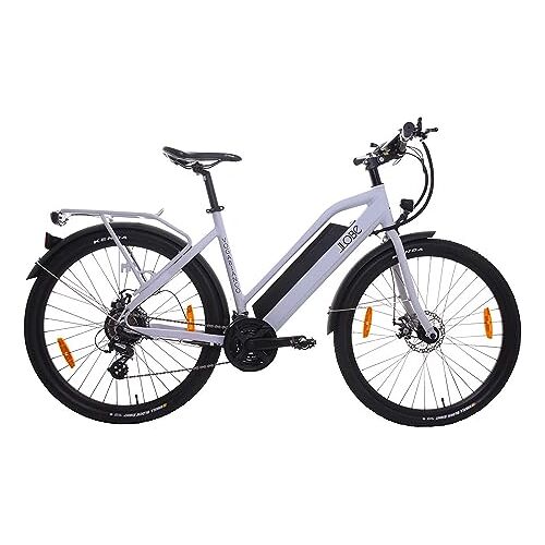 LLobe Elektrische trekkingfiets, Voga Bianco, 49 cm, 48V, 10,4Ah, 21 sp, wit