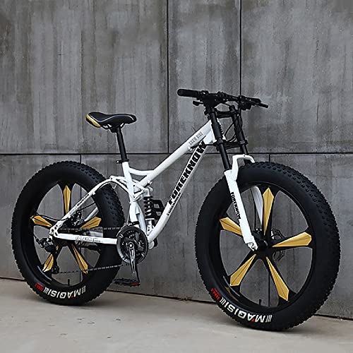 UJKDDDCC Mountainbike, 26 inch, trail-mountainbike voor volwassenen, fiets met 7/21/24/27/30 snelheden, hardtail mountainbike van staal met hoog gehalte