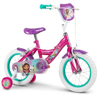 Huffy Gabby's Dollhouse Kinderfiets 12/14/16 inch met zijwieltjes Huffy Gabby's Dollhouse Kinderfiets 12/14/16 inch met zijwieltjes