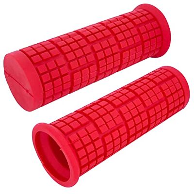 cyclingcolors Fietsgreep, comfort, 22 mm, draaibaar, antislip, MTB, City, BMX, kinderen, volwassenen, paar (rood) cyclingcolors Fietsgreep, comfort, 22 mm, draaibaar, antislip, MTB, City, BMX, kinderen, volwassenen, paar (rood)