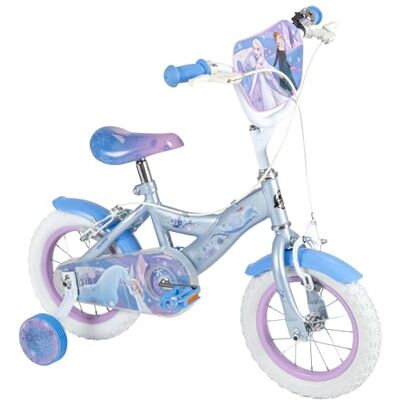 Huffy Disney Frozen Kinderfiets 12 inch met zijwieltjes, terugtraprem, stalen frame Huffy Disney Frozen Kinderfiets 12 inch met zijwieltjes, terugtraprem, stalen frame