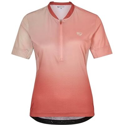 Ziener Naladia dames Fietsshirt/fietsshirt mountainbike racefiets ademend, sneldrogend, elastisch, korte mouwen Ziener Naladia dames Fietsshirt/fietsshirt mountainbike racefiets ademend, sneldrogend, elastisch, korte mouwen