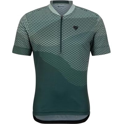 Ziener NEMIC Fietsshirt voor heren, mountainbike, racefiets, ademend, sneldrogend, elastisch, korte mouwen, Dark Jungle, 46 Ziener NEMIC Fietsshirt voor heren, mountainbike, racefiets, ademend, sneldrogend, elastisch, korte mouwen, Dark Jungle, 46