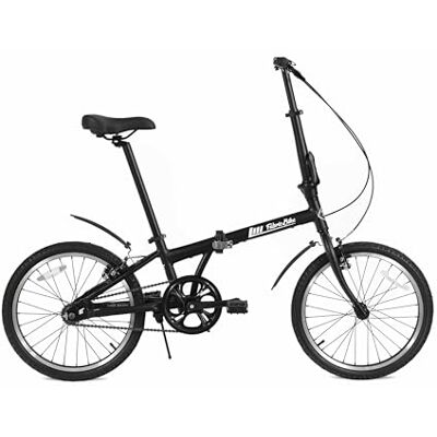 FabricBike Folding vouwfiets Alloy Frame Single Speed 3 Kleuren (Fully Matte Black W/Mudguard) FabricBike Folding vouwfiets Alloy Frame Single Speed 3 Kleuren (Fully Matte Black W/Mudguard)