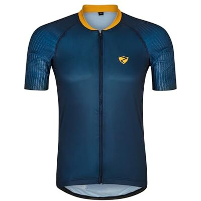 Ziener Nelos heren Fietsshirt/fietsshirt mountainbike racefiets ademend, sneldrogend, elastisch, korte mouwen Ziener Nelos heren Fietsshirt/fietsshirt mountainbike racefiets ademend, sneldrogend, elastisch, korte mouwen