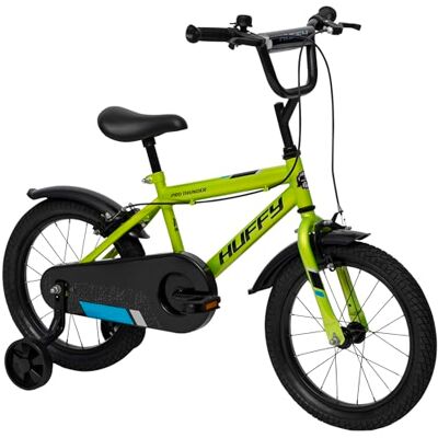 Huffy Pro Thunder 16" Kinderfiets, groen, 5-7 jaar Huffy Pro Thunder 16" Kinderfiets, groen, 5-7 jaar