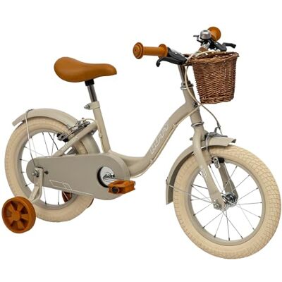 Huffy Vintage 14" Kinderfiets, voor 4-6 jaar, mat grijs Huffy Vintage 14" Kinderfiets, voor 4-6 jaar, mat grijs