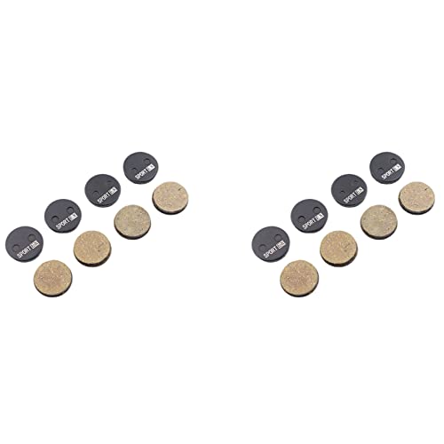 TsoLay 8 paar fiets schijfremblokken voor Aons remklauw diameter is 21,5 mm ronde pads, Sport EX Klasse RESIN