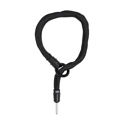 ABUS frameslot insteekketting IvyTex Adapterketting 6KS Fietsslot met vuil- en vochtafstotende hoes 6 mm dikke ketting Zwart