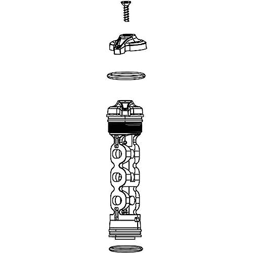 RockShox Demperpomp Compressie Drukniveau demper, zwart, 7 x 3 x 2 cm