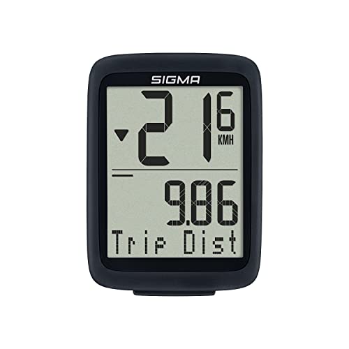 Sigma SPORT BC 8.0 WR   bekabelde fietscomputer met talrijke functies   hoogwaardige fietscomputer   gemakkelijk te bedienen met grote toetsen en een overzichtelijke weergave