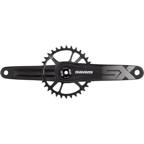 Sram unisex volwassene crankstel -2283548373 crankstel, zwart, één maat