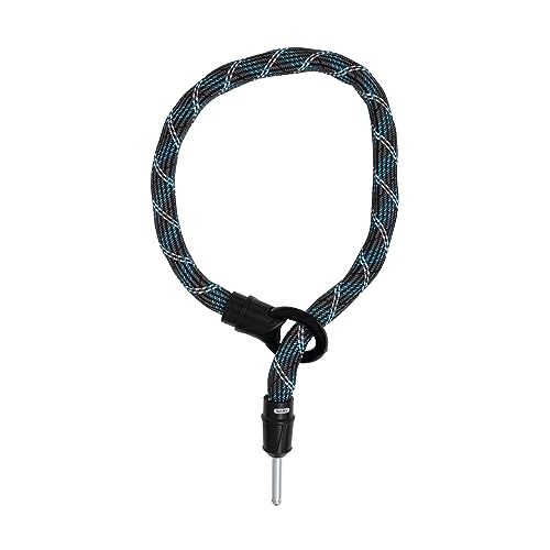 ABUS frameslot insteekketting IvyTex Adapterketting 6KS Fietsslot met vuil- en vochtafstotende hoes 6 mm dikke ketting grijs