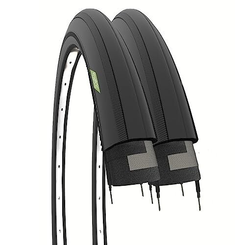 ECOVELO 2 wieldoppen 700 x 25 C (25-622) voor racefietsen, racefietsen, BDC