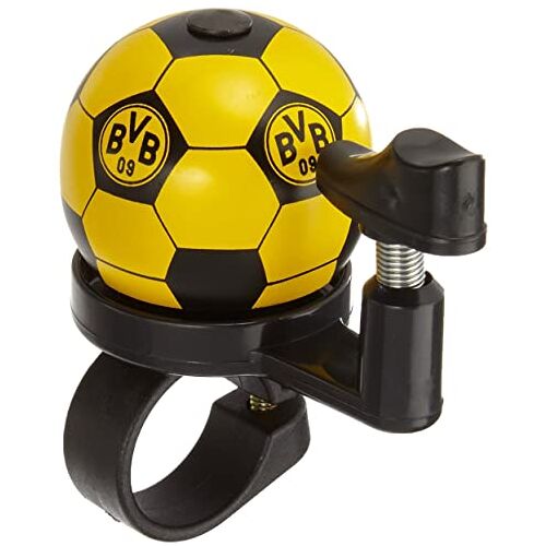 Borussia Dortmund FanBike Dortmund Fietsbel, Zwart en Geel, 2 x 2 x 6 cm