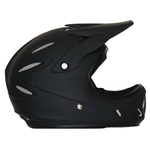 protectWEAR FH40-SW-XXXS downhillhelm Freeridehelm BMX helm, maat: XXXS, zwart/mat