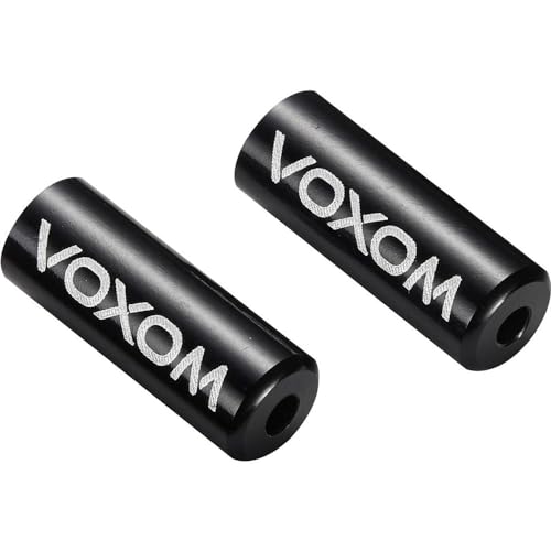 Voxom Aanslaghulzen Ka2 zwart voor remkabels (5,1 mm), 100 stuks