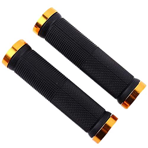 huihuijia Mountainbike Handvatten Cyclus Stuur Grips Bmx Grips Fiets Stuur Grip Fiets Stuur Grips Fiets Grips Mtb Grips Bike Handvatten Bmx Stuur gold,free size