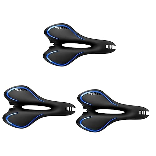 Toddmomy 3 Stuks zadel voor racefiets siliconen zadel racefiets zadel siliconen fietszadel Mountain bike apparatuur