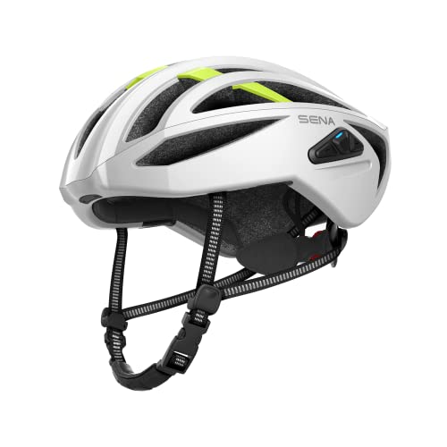 Sena R2 EVO racefiets helm (mat wit, M)