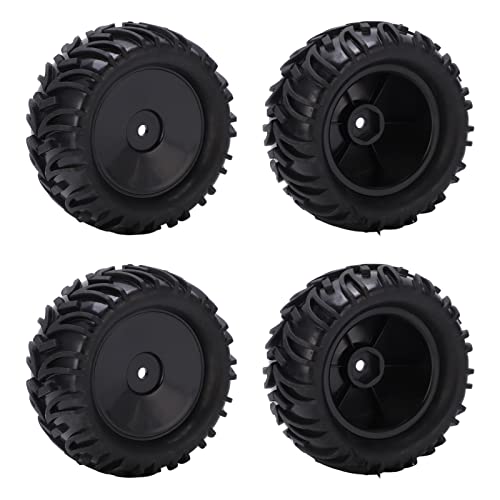 Aeun RC Rubberen Banden, 82 Mm Rubberen Banden Praktisch Gesloten voor Wltoys 144001 1/14 Terreinwagen