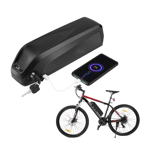 HJGHY E-bike Batterij 36V 18AH 21AH Li-Ion Elektrische Fiets Batterij met Lader Usb-poort 36V Elektrische fiets Lithium Batterij,36v,21Ah