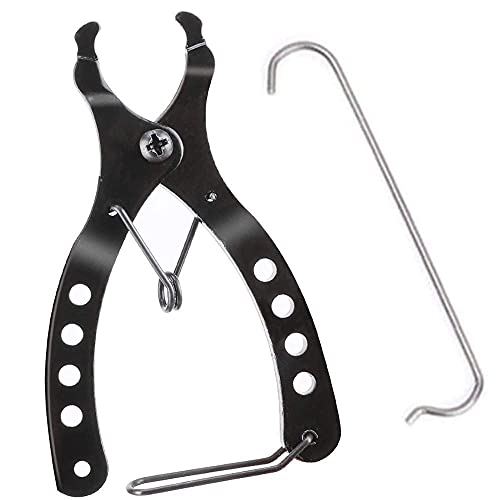 Jieddey Kettingtang voor fiets, 2-in-1 kettingschakel, tangengereedschap, mini-kettingschakeltang, kettinggereedschap, kettingschakeltang voor fietsen, racefiets mountainbike