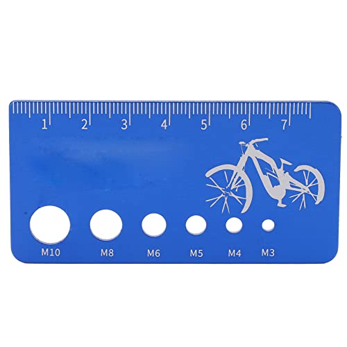 Niiyen Fietsmeter Gauge Fietsschroef Meten Van Remklauwen Fietsschroef Meten Van Remklauwen RL232 Remklauwen M3/M4/M5/M6/M8/M10 Fietsdraad Meten Van Meter