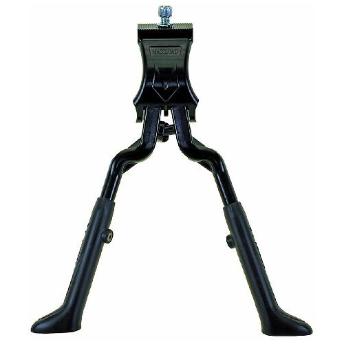 Messingschlager Uniseks 'Double Leg Side Stand-Black, instelbaar van 61-71 cm