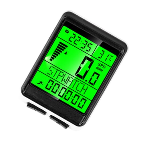 VANZACK 1 Set Fiets stopwatch waterdichte fietscomputer fiets snelheidsmeter bike accessories draadloze fietscomputer computers fietsen kilometerteller draagbare fietscomputer