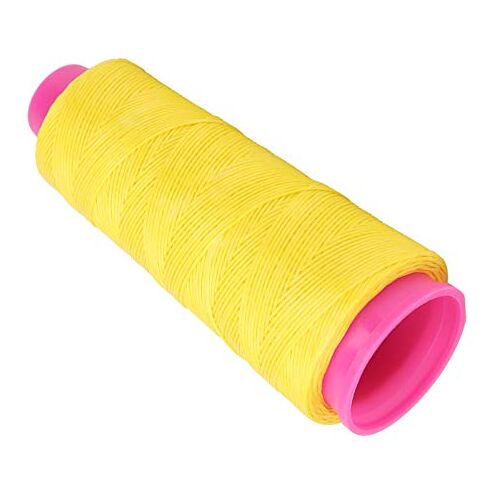 SPYMINNPOO 110 M Boogpees Boogschieten Boogpees, met Sterke Treksterkte, Slijtvast voor Gebogen Lange en Samengestelde Bogen (YELLOW)