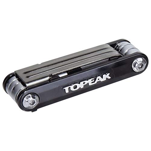 TOPEAK TUBI 11 multifunctioneel gereedschap voor fiets, zwart, 7,6 x 2,7 x 1,7 cm