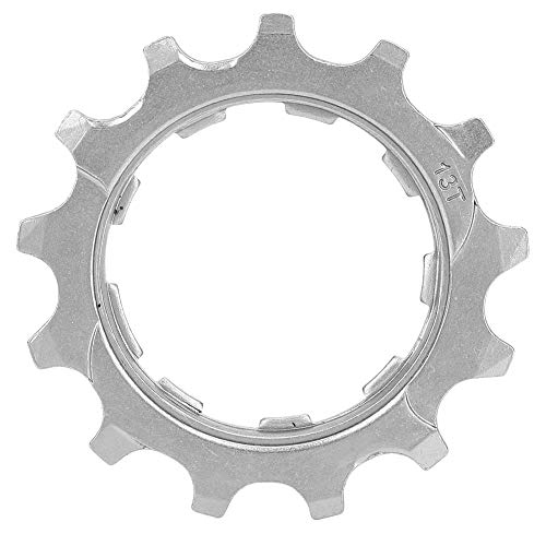 VGEBY Fietsvrijloop, Hoge Sterkte Stalen Single Speed Tandwielfiets Tandwielcassette Tandwielcassettes en Freewheels voor Aandrijfcomponenten met Vaste Versnelling (8 versnellingen-13T)