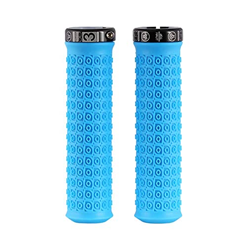 SB3 Kraken Grips – fietshandgrepen – ultralicht – hoog comfort – bevestiging door lock-on – heavy blue/black