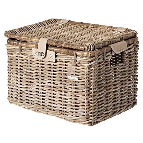 Basil Transportmand Denton L fietsmand, Nature Grey, 51 x 37 x 31 cm