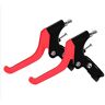 ZoRHac Fietsremhendels, remhendel 1 paar fietsremhendel 2-vinger mountainbike fietsen remhendels fiets kinderremhendel fietsen kinderfietsen (Color : Red)