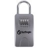 Surf Logic Surflogic Key Security Lock Maxi/Key Safe Silver