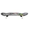 Awaii Skateboard, 28 inch (61,1 cm), composiet, design met metaaleffect, truck PP composiet, wielen van pvc 50 x 36 mm, kogellagers 608 ZZ