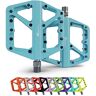 IMPALAPRO Antislip pedalen van nylon fietspedalen BMX-pedalen mountainbikepedalen straatpedalen pedalen voor fiets pedalen spinning pedalen 9/16 inch (blauw)